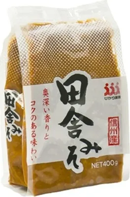 Produktbild von HIKARI MISO Inaka Suppen-Paste, rot 400g | DUNKEL Misopaste | Miso Suppe | Japan