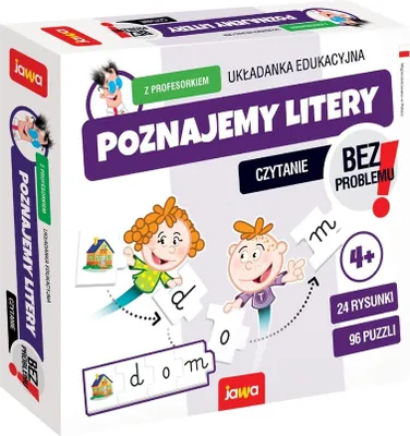 Produktbild von JAWA PL Gra Poznajemy Litery z Profesorkiem 05029