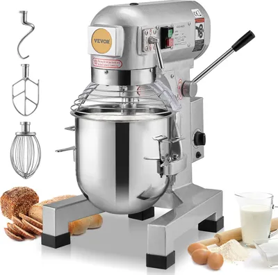 Produktbild von Küchenmaschine Standmixer 1100W Knetmaschine 18,7L Teigmixer Mixer