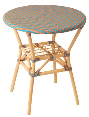 Produktbild von Runder Gartentisch aus geflochtenem Rattan