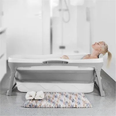 Zdjęcie produktu dla Duża wbudowana wanna dla dorosłych – 56 cali