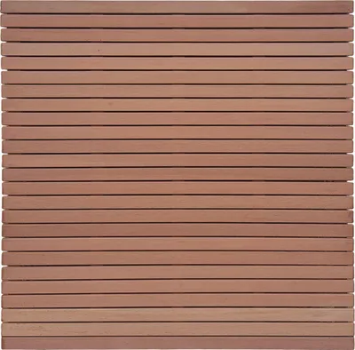 Produktbild von T&J PARALLELA-Rhombuszaun, Keruing, 180 x 180 cm, Leisten 13/65 mm,