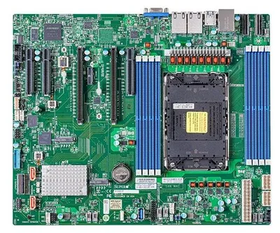Produktbild von Supermicro MBD-X13SEI-F, Intel, LGA 4677 (Socket E), Intel® Xeon®, DDR5-SDRAM, 2 TB, DIMM