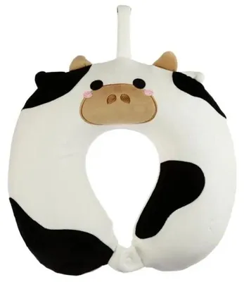 Image de Oreiller de voyage « Vache » Adoramals Relaxeazzz - Puckator