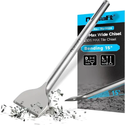 Zdjęcie produktu dla Wiertło do glazury SDS-Max, 300 x 80 mm, pod kątem 15°, kąt roboczy