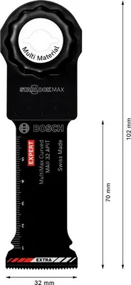 Produktbild von EXPERT MultiMax MAII 32 APIT Tauchsägeblatt, 32 mm, 10-tlg.