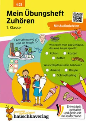Obrázek produktu pro Mein Übungsheft - Zuhören und verstehen 1. Klasse