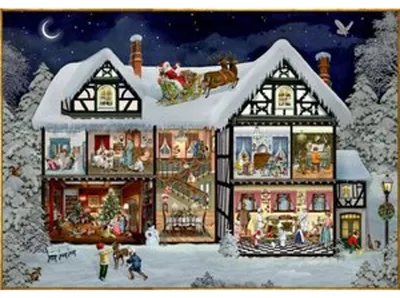 Produktbild von Puzzle - Im Adventshaus