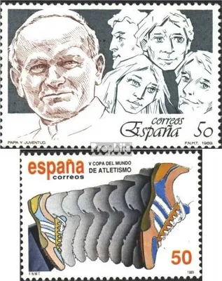 Produktbild von Briefmarken Spanien 1989 Mi 2901,2902 (kompl.Ausg.) postfrisch Sondermarken