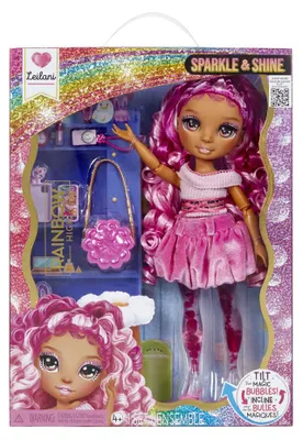 Zdjęcie produktu dla Rainbow High Sparkle & Shine Doll- Pink, Lalka modowa, Damski, 4 lat(a), Chłopak, dziewczyna, 280 mm, Wielobarwny