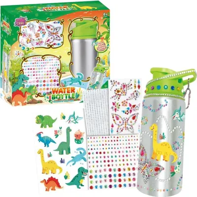 Produktbild von Kreatives Dinosaurier-Wasserflaschen-Set
