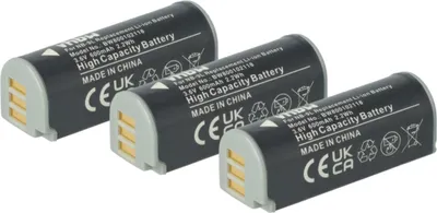 Produktbild von vhbw 3x Akku kompatibel mit Canon Ixy 50s Kamera (600 mAh, 3,6 V, Li-Ion)