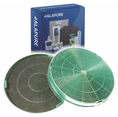 Image de Filtres à charbon actif Alapure adaptés pour Siemens 00748732 / 748732 (2 pièces)