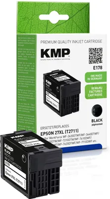 Image de KMP E178 - 18 ml - noir - compatible - Cartouche d'encre