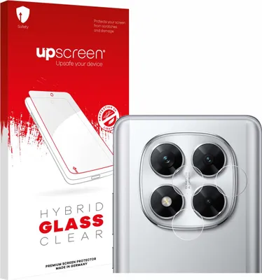Produktbild von upscreen Schutzglas für Xiaomi Poco X7 (NUR Kameraschutz) Schutzfolie Panzer Folie Glas Display Schutz klar