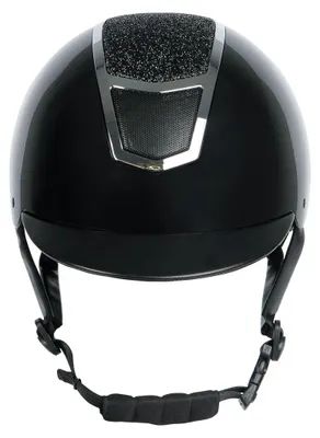 Immagine prodotto di Harrys Casco da equitazione Matterhorn nero argento con glitter, taglia:M/56-58 cm