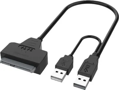 Produktbild von SATA auf USB Kabel Adapter für z.B. Toshiba 2,5 Zoll HDD, SSD Festplatte