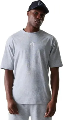 Produktbild von New Era Mlb Le Midi New York Yankees Kurzarm-t-shirt Grau L Herren,Damen Grau L