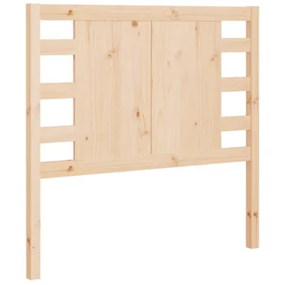 Zdjęcie produktu dla Wezgłowie łóżka, 96x4x100 cm, lite drewno sosnowe