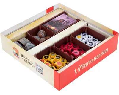 Produktbild von Organizer Insert für Würfelhelden Grundspielbox