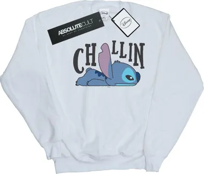 Produktbild von Disney - "Chillin" Sweatshirt für Damen BI48385 (S) (Weiß)