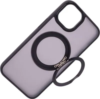 Obrázek produktu pro Jaym, pouzdro MagSafe pro iPhone 15 Pro Max odolné proti nárazu s otočným kroužkem, fialové