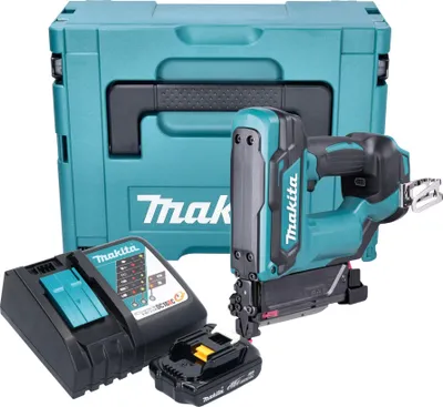 Produktbild von Makita DPT 353 RY1J Akku Stiftnagler 18 V 15 - 35 mm + 1x Akku 1,5 Ah + Ladegerät + Makpac