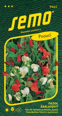 Obrázok produktu pre Semo Scarlet Bean - Červená a biela 9s