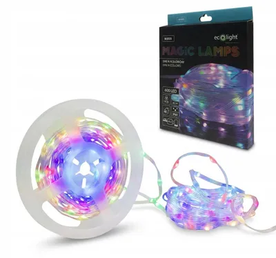 Produktbild von Magische LED-Lichterketten für den Weihnachtsbaum, RGB, 30 Meter, Bluetooth, für den Außenbereich