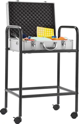 Produktbild von Magnetoplan Trolley für Moderatorenkoffer - 4 Laufrollen Schwarz