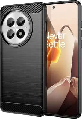 Obrázek produktu pro Avizar, silikonový kryt OnePlus 13, karbonový design, černý