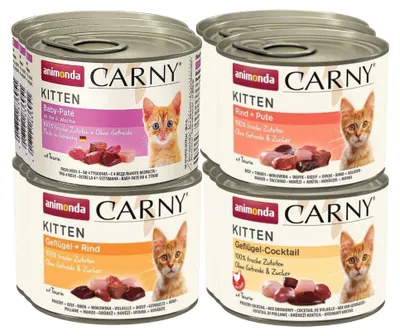 Zdjęcie produktu dla ANIMONDA Carny Kitten mix smaków 12x200g
