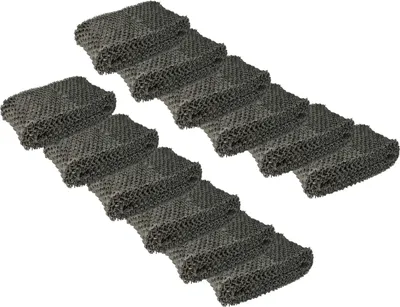 Produktbild von vhbw 12x Filter kompatibel mit Philips HU4813, HU4811, HU4811/10, HU4803, HU4803/01, HU4801, HU4801/01 Luftbefeuchter - Luftfilter, Vliesfilter, Grau