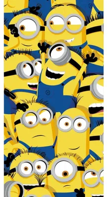 Produktbild von Handtuch „Minions Crowded“ 70x140 cm