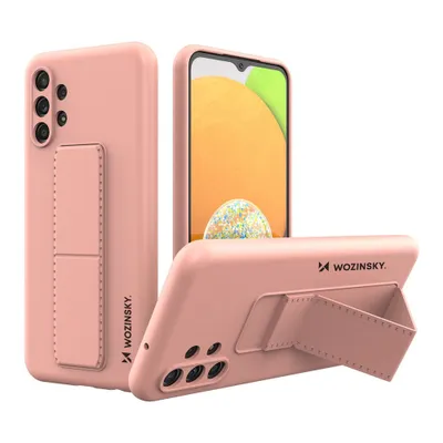 Obrázok produktu pre Wozinsky Flexibilné silikónové puzdro so stojanom na Samsung Galaxy A23 Pink