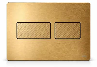 Produktbild von TECE WC-Betätigungsplatte TECEsolid, Edelstahl, für Zweimengentechnik, 9240436