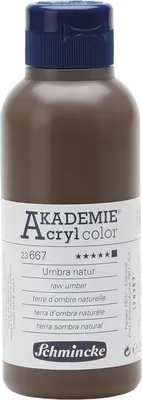Produktbild von Umbra natur 250ml Acrylfarbe - AKADEMIE Acryl - Schmincke 23 667 027