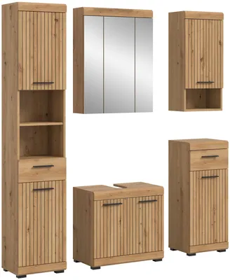 Produktbild von Badezimmer-Set Scout | Artisan Eiche | 5-teilig ohne Aufsatzleuchte