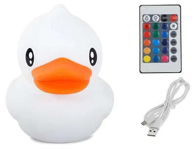 Image de Verk 24082 Night RGB lampe touch duck USB 1200mAh avec télécommande