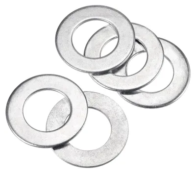 Produktbild von 5 Stück Unterlegscheiben aus Kohlenstoffstahl, 60 mm x 34 mm x 3 mm