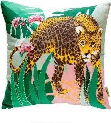 Produktbild von Spiegelburg Kissen Leopard "I love my Jungle" (ca.45x45 cm) Garden