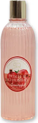 Produktbild von Dusch- & Schaumbad mit biologischer Schafmilch 330ml in der Flasche, Granatapfel
