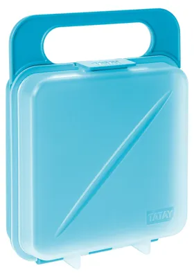 Immagine prodotto di Borsa termica senza BPA, 14x4x18 cm, turchese, riutilizzabile