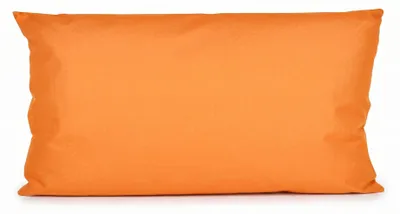 Produktbild von Outdoor Lounge Kissen 30x50cm Dekokissen inkl. Füllung Wasserfest Lotus Effekt, Farbe:Orange