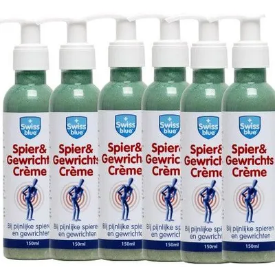 Produktbild von Swissblue Muskel- und Gelenkcreme 150 ml 6 x