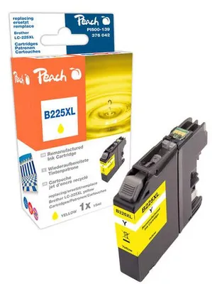 Produktbild von Peach PI500-139, Hohe (XL-) Ausbeute, Gelb, 15 ml, 1 Stück(e), 1200 Seiten