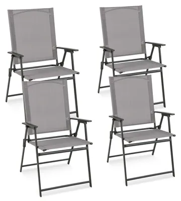 Immagine prodotto di Sedie da giardino - Sedie pieghevoli - Sedie da balcone - Sedie da terrazzo - Arredamento da giardino - Resistenti agli agenti atmosferici
