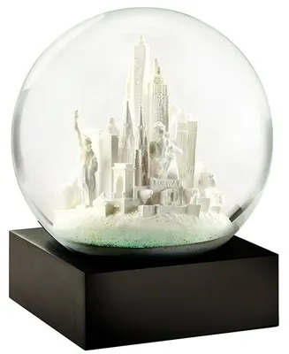 Produktbild von Cool Snow Globes Schneekugel NYC Weiß