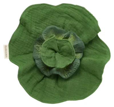 Immagine prodotto di Oli&Carol Kale Doudou, colore verde, per bambini, taglia unica
