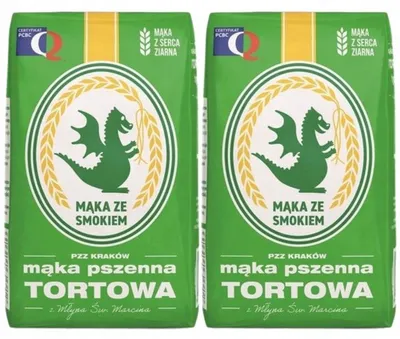 Produktbild von PZZ Weizenmehl, Typ 450, Kuchenmehl, 2 Stück à 1 kg
